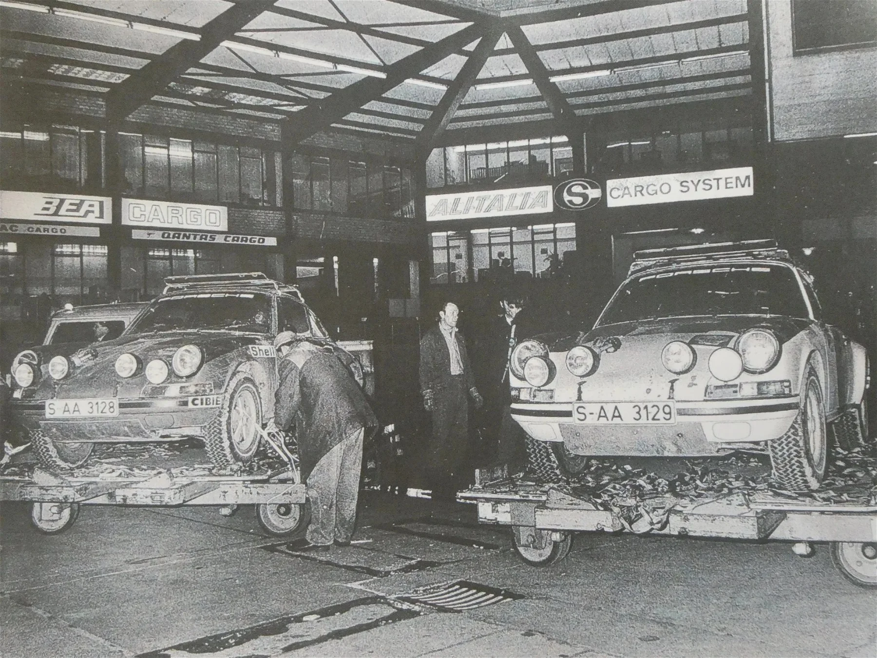 East African Safari Rally 1971, voiture de test